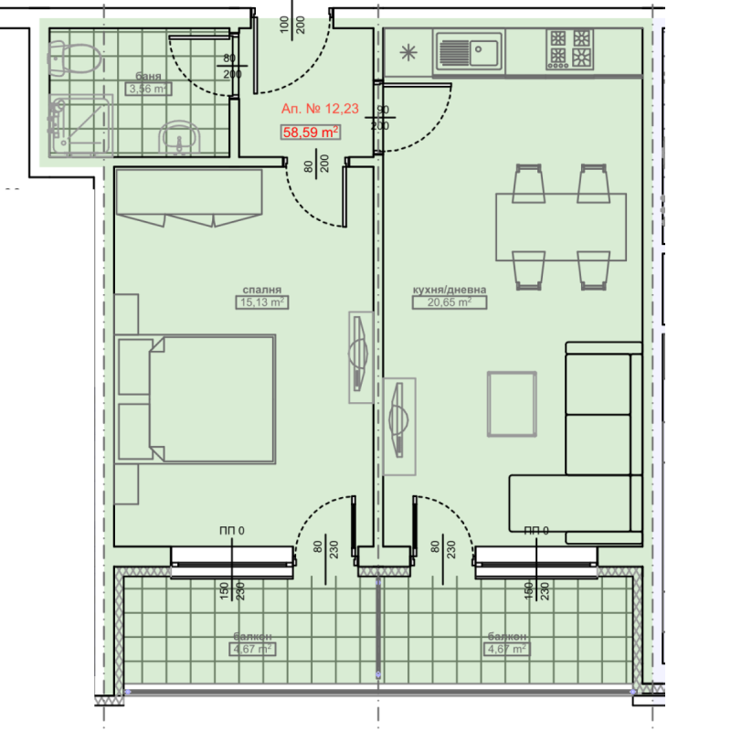 Апартамент 12, Doroteya 3