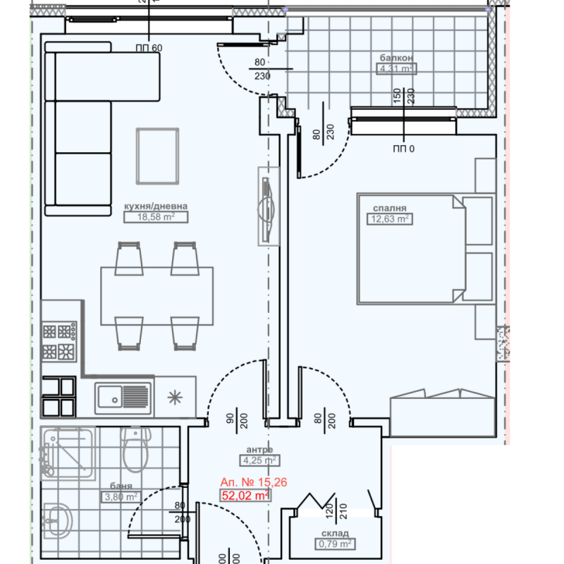 Апартамент 26, Doroteya 3