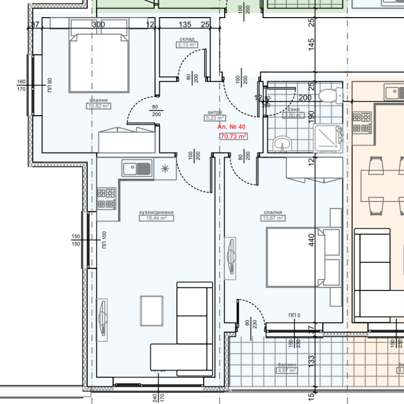Апартамент 40, Doroteya 3