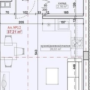 Апартамент 12 в Приморско, ул. Лагуна